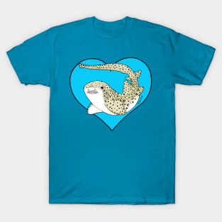 Zebra Shark Love T-Shirt